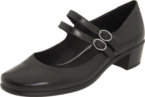 ECCO Women's Pearl Mary Jane,Black,40 EU (US Women's 9-9.5 M)