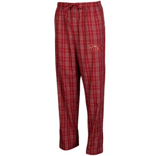 Arizona Diamondbacks Red Plaid Event Pajama Pants (Large)