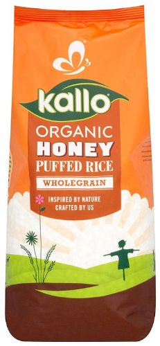 Kallo Organic Honey Puffed Rice Cereal 275 g (Pack of 4) Kallo Organic Honey Puffed Rice Cereal 275 g (Pack of 4) picture