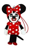 ディズニーキュービックマウス 指人形ストラップ ミニー