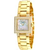 Chaumet Solid 18K Gold and Diamond Ladies Square Watch with Diamond Lugs by Chaumet Square