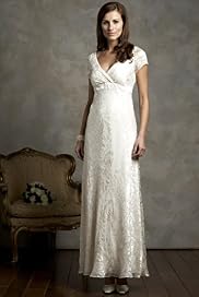 Autograph Occasions Long Silk Devor� Dress