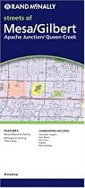 Rand McNally Mesa/Tempe Arizona Local Map (Rand McNally City Maps)
