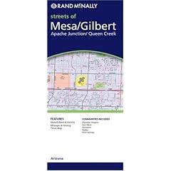 Mesa/Gilbert/Apache Junction/Queen Creek (Rand McNally City Maps)