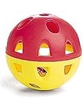 Image Ethical Jumbo Neon Ball with Bell Cat Toy, 2-1/2-Inch
