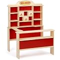 Eichhorn 100002543 - Holz-Kaufladen mit Schubladen und Theke, 93x79x23 cm