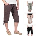 Hailey Jeans Co Juniors Low Rise Cargo Capri Pants