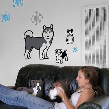 blik Siberian Family Wall Stickers