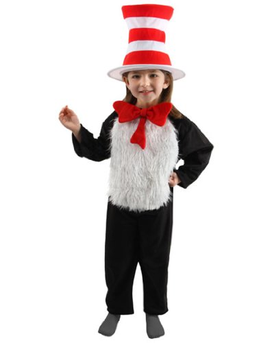 Childs Deluxe Cat In the Hat Costume
