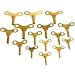 15 Chime Clock Key Set Brass Mainspring Winding Tools