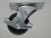 Swivel caster with brake, 2 1/2