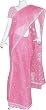 Womens Dresses Indian Saree Cotton Chikan Embroidery (chsari103)