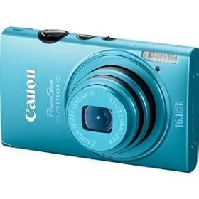 Canon PowerShot ELPH 110 HS 16.1 MP CMOS Digital Camera with 5x Optical Image Stabilized Zoom 24mm Wide-Angle Lens and 1080p Full HD Video Recording (Blue)