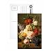 Still Life with Flowers and Fruit, 1827 (oil on canvas) by Jan Frans van Dael - Postcard (Pack of 8) - 6x4 inch - Art247 Highest Quality - Standard Size - Pack Of 8