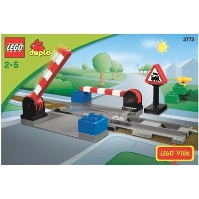 Childrens Toyshop  Toys : Lego DUPLO LegoVille Train Crossing Level Track
