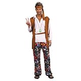 Herren-Kostüm Hippie, Einheitsgröße PREISHIT
