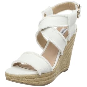 Steve Madden Womens Fraid Open-Toe Espadrille