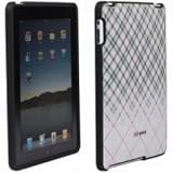 Speck - Fitted - Coque pour iPad - TartanPlaid Blanc (Noir/Blanc)