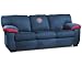 Baseline Chicago Cubs Fabric Classic Sofa