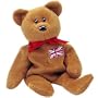 TY Beanie Baby - BRITANNIA the Bear (UK Exclusive)