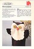 Silver Needles Glove Puppets, Pattern Number 12