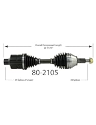 Automotive Parts and Accessories: Empi 80-2105 CV Joint Half-Shaft Assembly - Empi