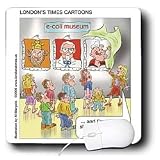 Londons Times Funny Medicine Cartoons - The E-Coli Museum - Mouse Pads