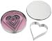from Judge Set of 6 Heart shaped cookie cutters in a tin