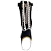 uhlsport Schienbeinschoner Tri Plate Pro, schwarz/silber/gold, L
