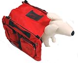 Lovebledog Dog Travel Back Pack, Red