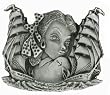 Mens SAILOR GIRL LIGHTER Punk Rock Metal Belt Buckle
