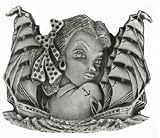 Mens SAILOR GIRL LIGHTER Punk Rock Metal Belt Buckle