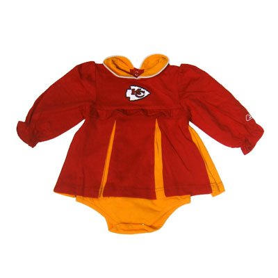 NFL Football Kansas City Chiefs Infant Cheerleader Outfit