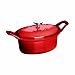 Staub XO Oval Coquette, Pimento Red