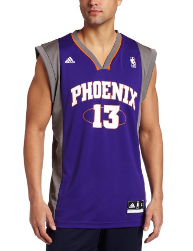 Phoenix Suns Steve Nash Men's Purple NBA Replica Jersey, X-Large