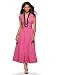 Empire-waist wrap dress