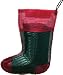 Junior Holiday Thistle Sack Green And Red