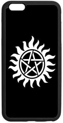 Supernatural, iphone6 Cover, iphone 6 TPU Gel Case, iphone 6 Skin, Custom TPU iphone 6g Back Case, 4.7 inch, Black/White