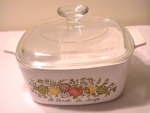 Corning 1 1/2 Qt. Spice of Life Casserole Dish with Lid