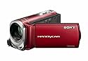 Sony DCR-SX34ER Camcorder (Flash, 60 fach optischer Zoom, 6,9 cm (2,7 Zoll) Display, 4 GB interner Speicher, Touchscreen) rot