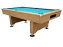 Oak Knight - 8' slate pool table,ball return KN-8R