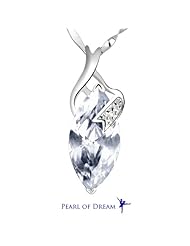 "Love Is the Beauty of the Soul" White Gold Plated 925 Sterling Silver Pendant Necklace