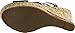 Kayleen Evie-2 Womens Patent Silde On Platform High Heel Wedge Sandals