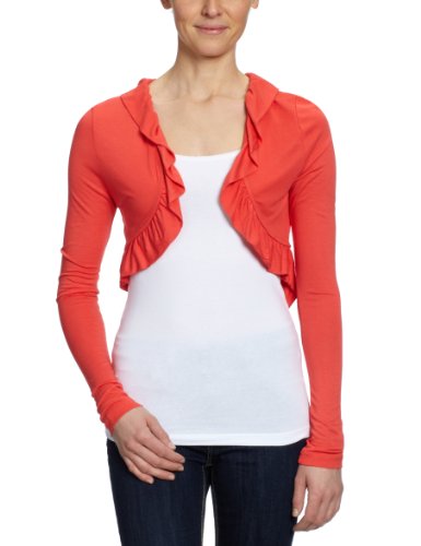 VERO MODA Damen Bree LS Bolero, 10078833, Gr. 42 (XL), Pink (CAYENNE) Preisvergleich