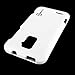 CoverON® Hard Rubberized Slim Case for ZTE Warp 4G LTE - with Cover Removal Pry Tool - White