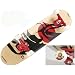 Sports : Hudora Skateboard Skill ABEC7, 100%kanadisches Ahornholz