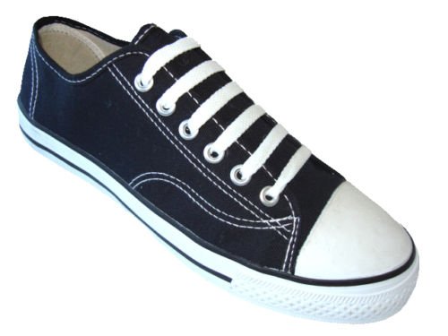 Mens Classic Canvas Lace Up Shoes Sneakers 4 Colors Available
