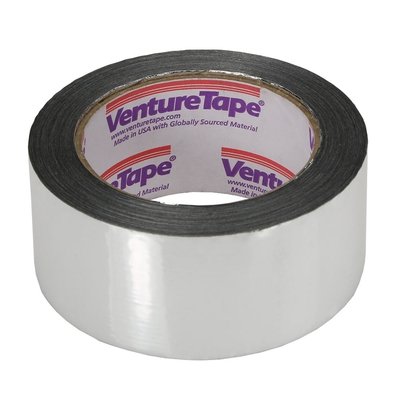 EcoFoil EF15212 Reflective Foil Duct Tape, 10 to 50 degree C, 150' Length x 2" Width