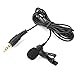 SW Lavalier Lapel Clip Microphone for iPhone and Android Smartphone Travel Bag