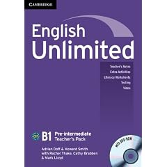 English Unlimited Pre-intermediate Teacher's Pack (Teacher's Book with DVD-ROM)